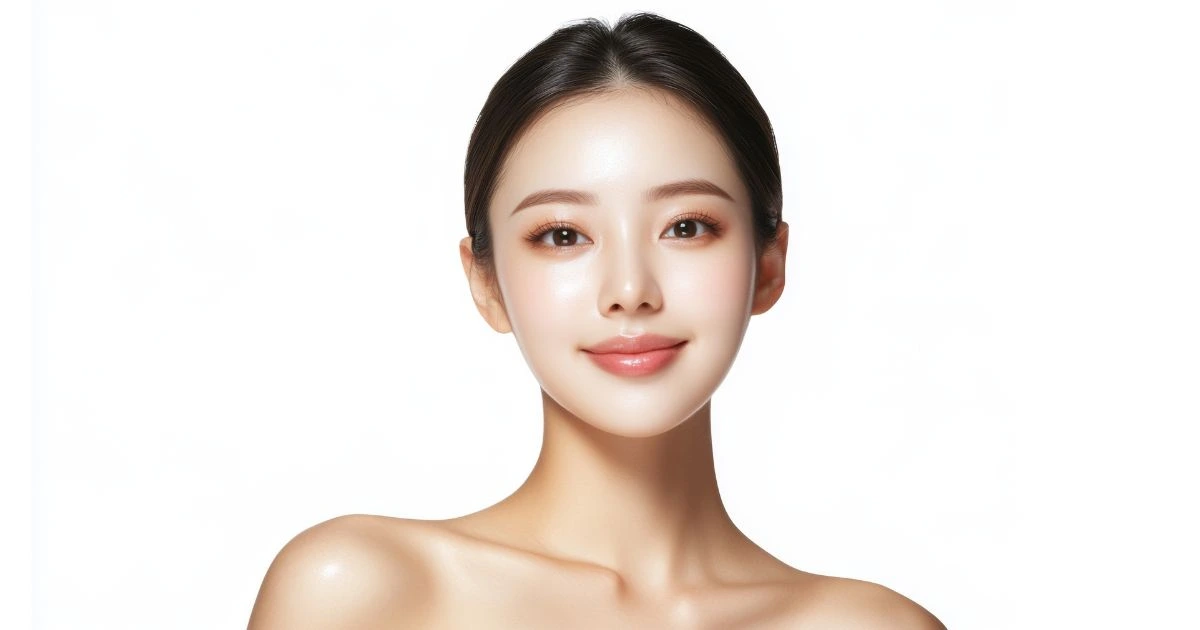 A specialist at Clair De Lune applying Rejuran® polynucleotide booster for a Korean Skincare Facial in Boston.