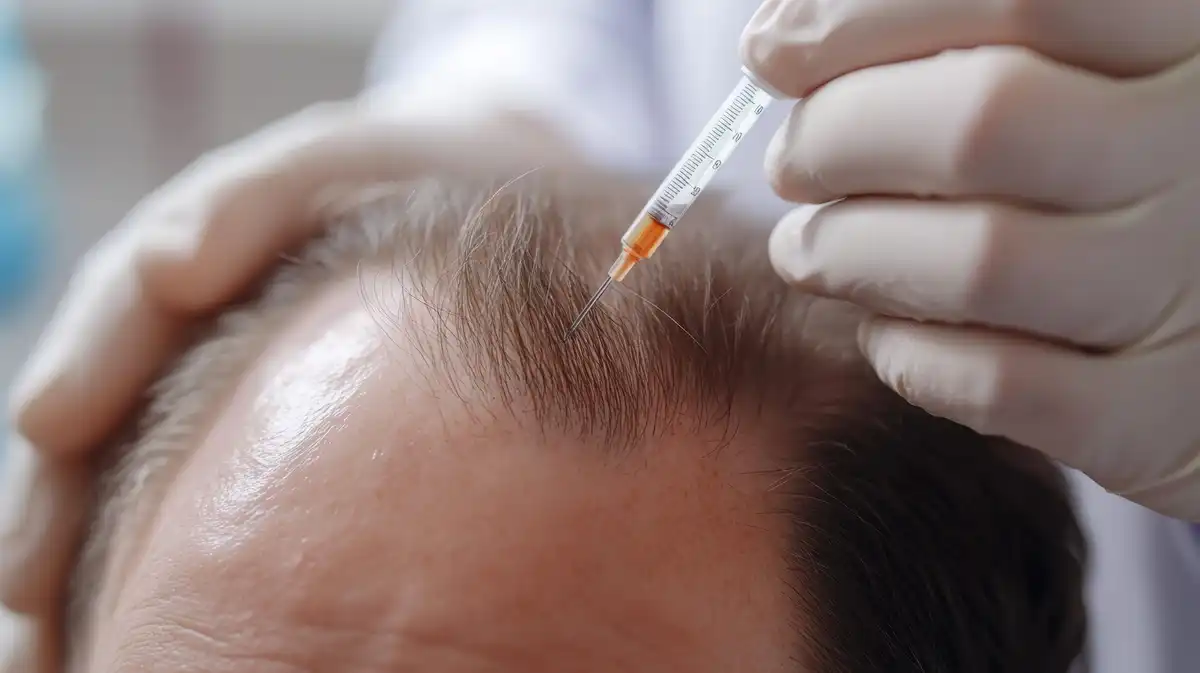 Woman's face showing skin regeneration effects of exosome therapy for rejuvenation